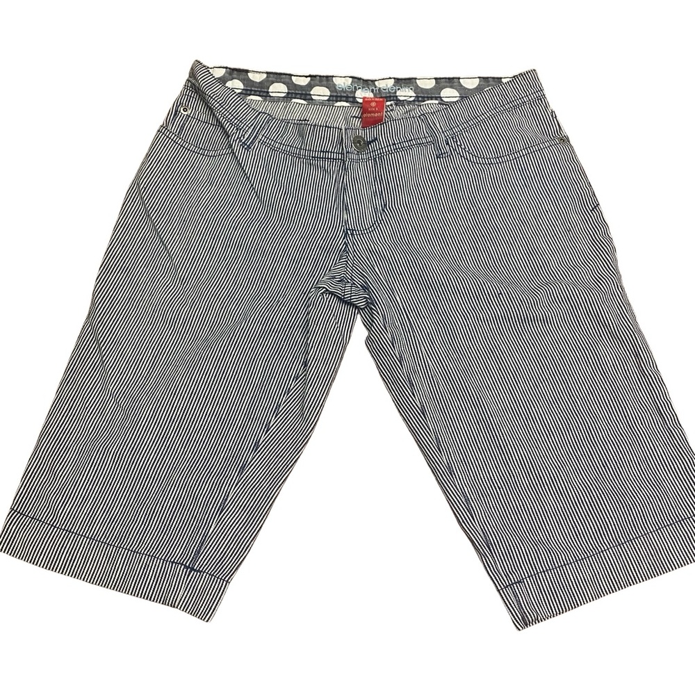 Element Pinstripe Vintage Jean Bermuda Size 5